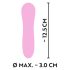 Cuties Mini - vodootporni spiralni vibrator s akumulatorom (pink)