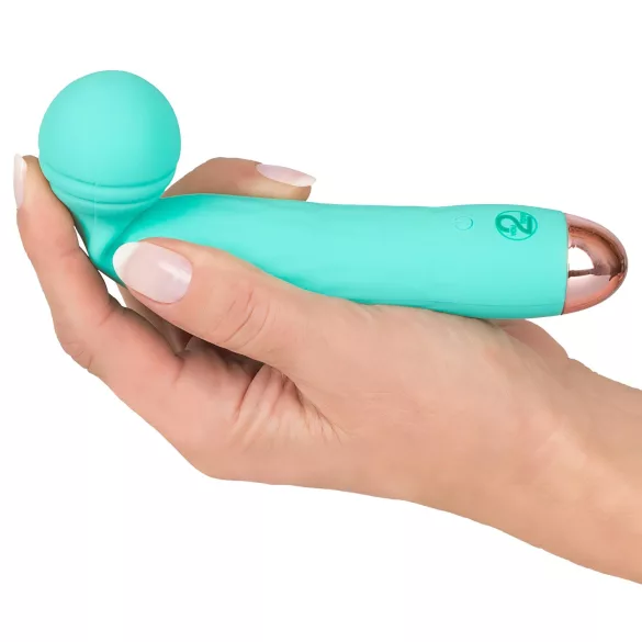 Cuties Mini Wand - bežični, vodootporni masažni vibrator (zeleni)