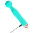 Cuties Mini Wand - akumulatorski, vodootporni vibrator masažer (zeleni)