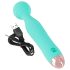 Cuties Mini Wand - akumulatorski, vodootporni vibrator masažer (zeleni)