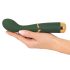Emerald Love - vodootporni G-tačka vibrator (zeleni)