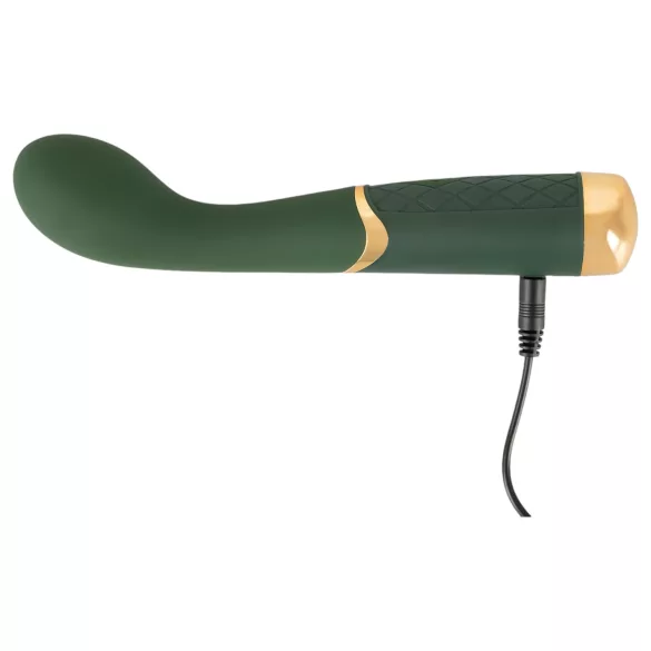 Emerald Love - vodootporni G-tačka vibrator (zeleni)