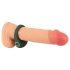 Emerald Love - vodootporni vibro prsten za penis (zeleni)