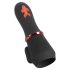Rebel - bežični vibrator sa 2 motora (crna)