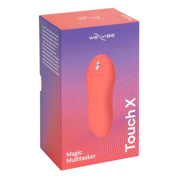 We-Vibe Touch X - punjivi, vodootporni vibrator za klitoris (koral)