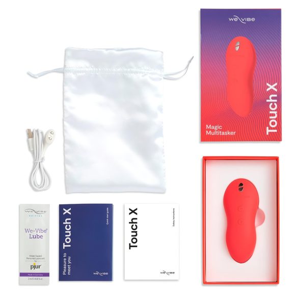 We-Vibe Touch X - punjivi, vodootporni vibrator za klitoris (koral)