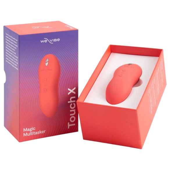 We-Vibe Touch X - punjivi, vodootporni vibrator za klitoris (koral)