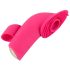 SMILE Licking - vazdušni pulsni vibrator za prste sa jezikom (pink)