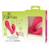 SMILE Gaćice - bežični 2u1 vibrator na punjenje (roze)