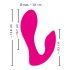 SMILE Gaćice - bežični 2u1 vibrator na punjenje (roze)