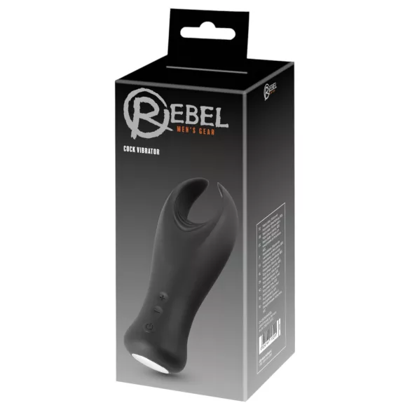 Rebel - Vibrirajući Masažer za Intimnu Upotrebu (crni)
