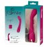 SMILE G-tačka - punjivi vibrator sa rebrastim dizajnom (ljubičasti)