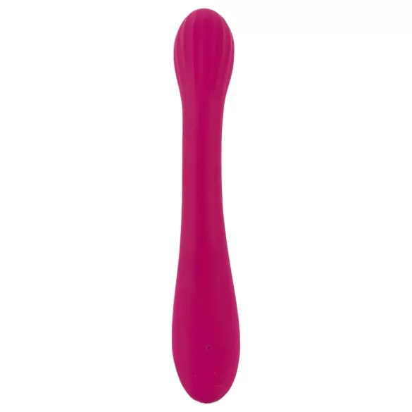 SMILE G-tačka - punjivi vibrator sa rebrastim dizajnom (ljubičasti)