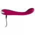 SMILE G-tačka - punjivi vibrator sa rebrastim dizajnom (ljubičasti)