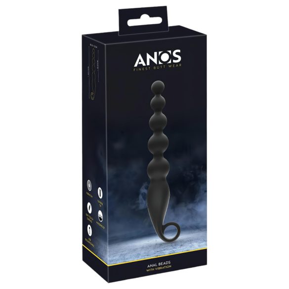 ANOS Analne Kuglice - crni vibrirajući biseri