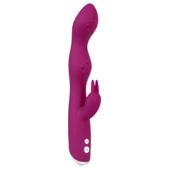 SMILE - Fleksibilni vibrator sa klitoralnim i G-tačkom stimulacijom (ljubičasti)
