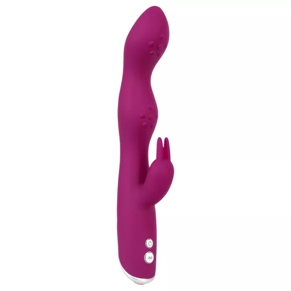 SMILE - Fleksibilni vibrator sa klitoralnim i G-tačkom stimulacijom (ljubičasti)