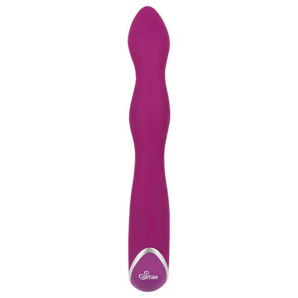 SMILE - Fleksibilni vibrator sa klitoralnim i G-tačkom stimulacijom (ljubičasti)