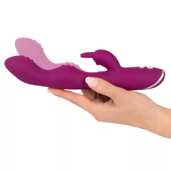 SMILE - Fleksibilni vibrator sa klitoralnim i G-tačkom stimulacijom (ljubičasti)