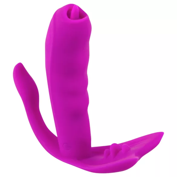 Javida - G-tačka i klitoralni stimulator vibrator (ljubičasti)