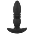 ANOS - crni analni vibrator sa bežičnim upravljanjem