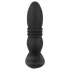 ANOS - crni analni vibrator sa bežičnim upravljanjem