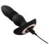 ANOS - crni analni vibrator sa bežičnim upravljanjem