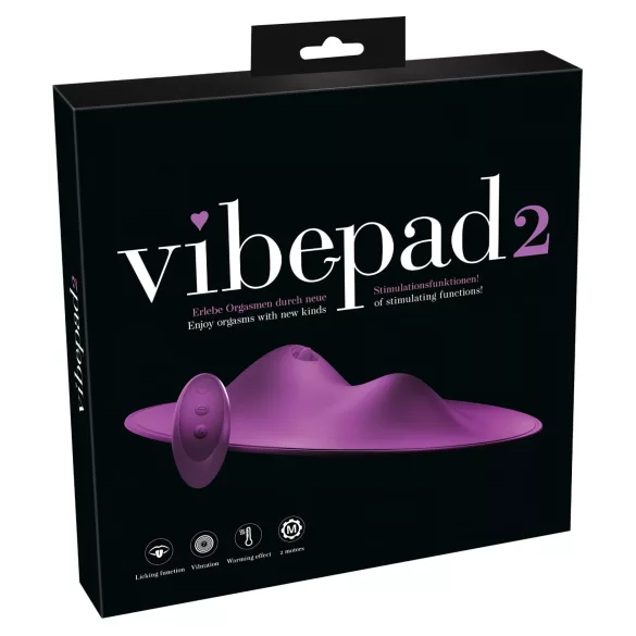 VibePad 2 - vibrator lizač jastučića (ljubičasti)