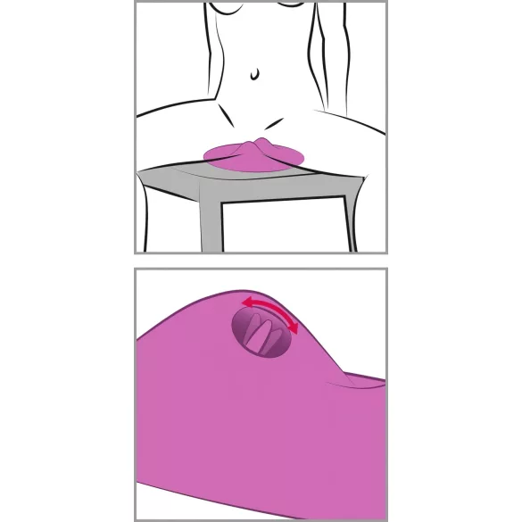 VibePad 2 - vibrator lizač jastučića (ljubičasti)