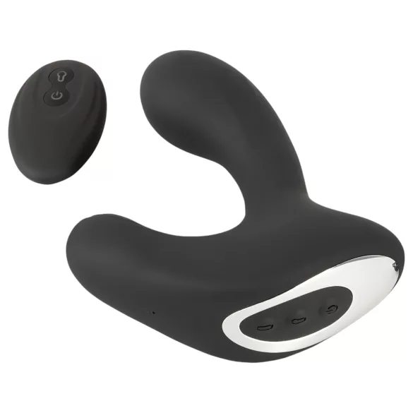 Rebel RC - bežični analni vibrator na naduvavanje (crni)