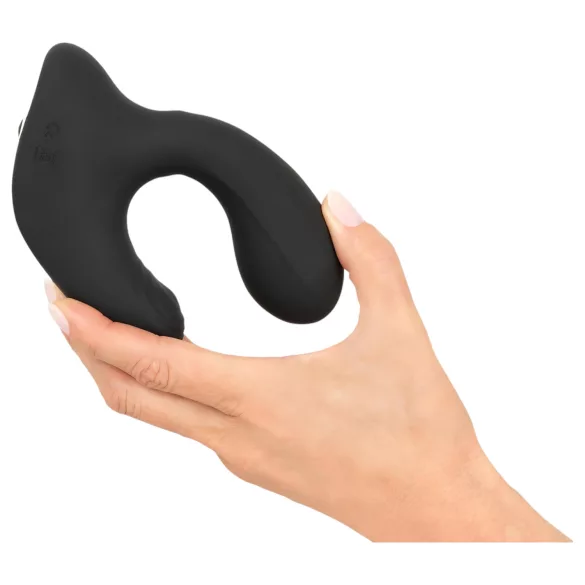 Rebel RC - bežični analni vibrator na naduvavanje (crni)