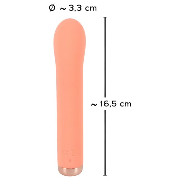 You2Toys Peachy! Mini G-spot USB Vibrator - G-tačka (breskva)