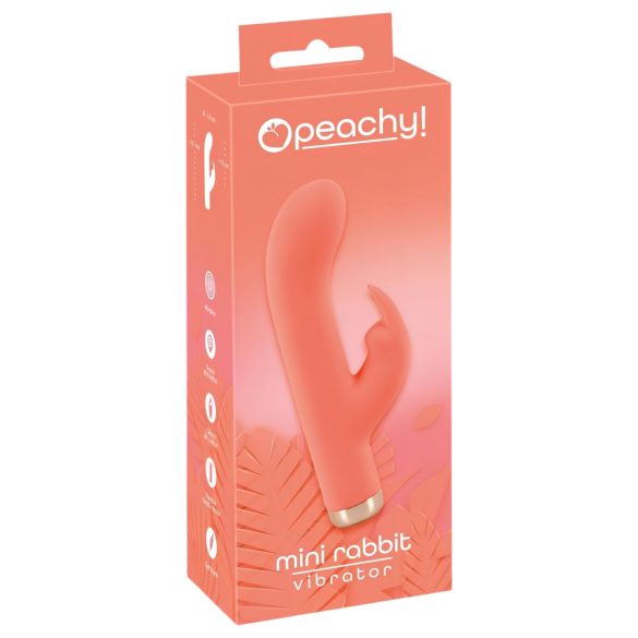 You2Toys Peachy! mini rabbit - Punjivi zeka vibrator (breskva)