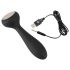 You2Toys CUPA - akumulatorski, grejni 2u1 vibrator (crna)