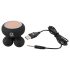 You2Toys CUPA Mini - grejni masažni vibrator (crni)