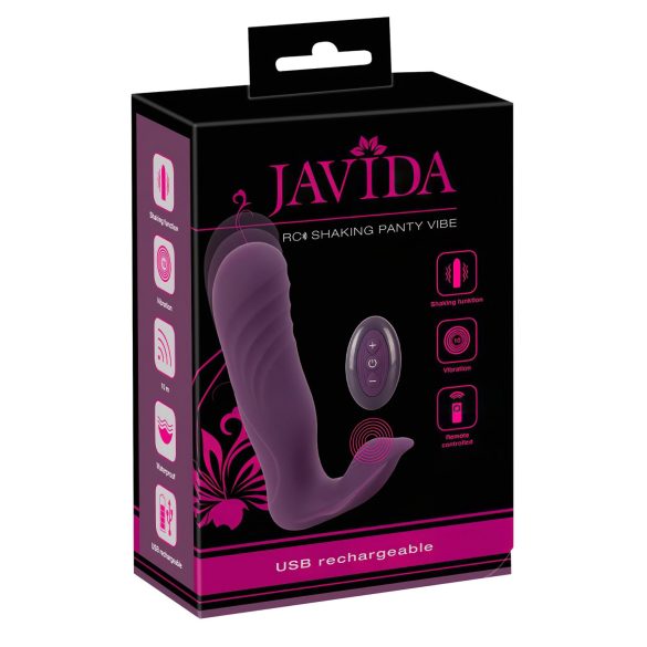 Javida RC - radio, dvofunkcioni klitoralni vibrator (ljubičasti)
