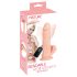 Nature Skin - daljinski vibrator (prirodna boja)
