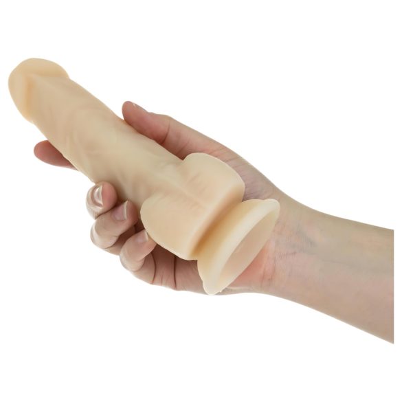 Naked Addiction Rotating 7 - rotirajući vibrator (18cm) - prirodan izgled