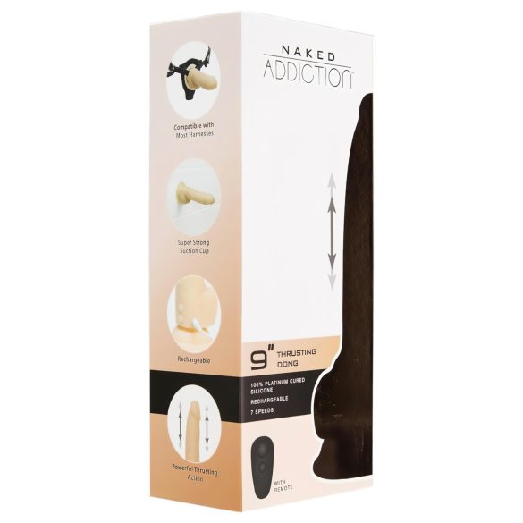 Naked Addiction Thrusting 9 - prirodni vibrator od 23cm