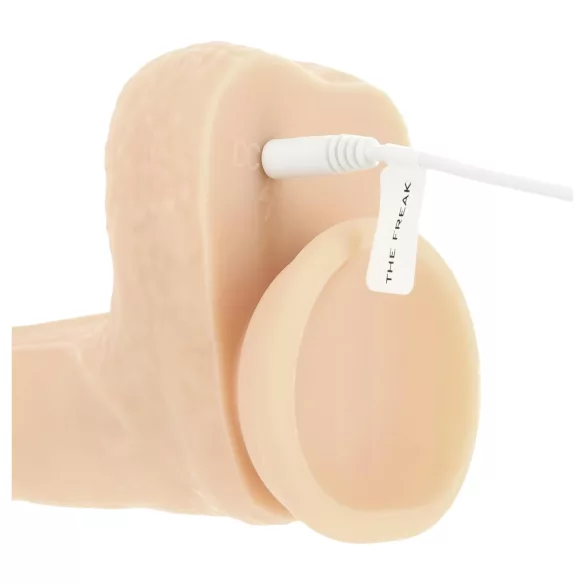 Naked Addiction 7,5 - Teleskop vibratori (19cm) - prirodan