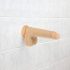 Naked Addiction 7,5 - Teleskop vibratori (19cm) - prirodan