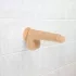 Naked Addiction 7,5 - Teleskop vibratori (19cm) - prirodan