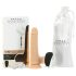 Naked Addiction 7,5 - Teleskop vibratori (19cm) - prirodan