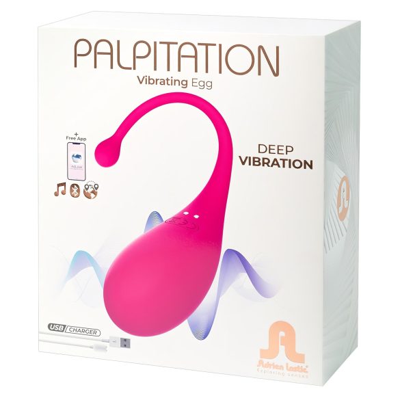 Adrien Lastic Palpitation - pametan vibracioni jajčić (roze)