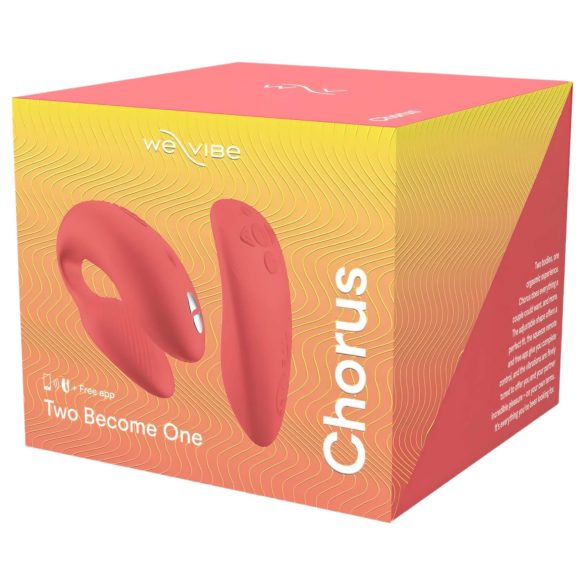 We-Vibe Chorus - pametni vibrator za parove na baterije (narandžasti)