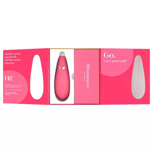 Womanizer Premium 2 - vazdušni stimulator klitorisa (roze)
