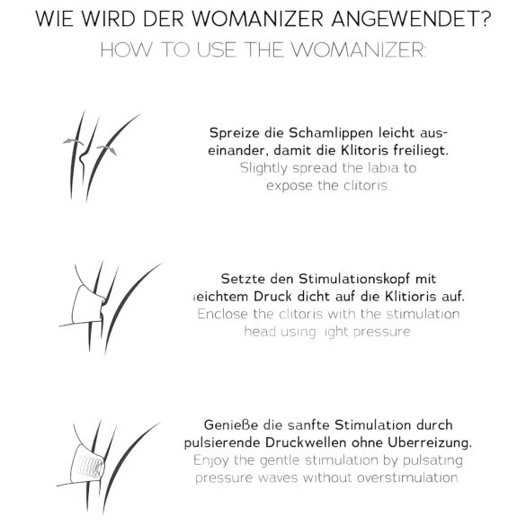 Womanizer Premium 2 - ваздушни стимулатор клиториса (црни)