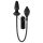 You2Toys - naduvavajući analni vibrator (crni)