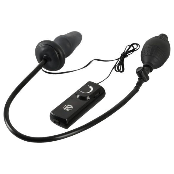 You2Toys - naduvavajući analni vibrator (crni)