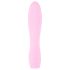Cuties mini 3 - akumulatorski, vodootporni, rebrasti vibrator (roze)